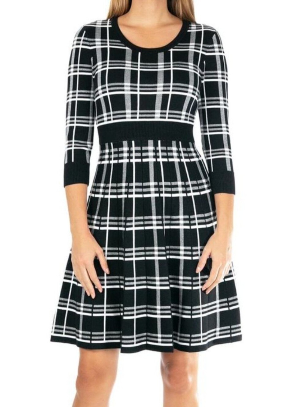 Nina Leonard Sweater Dress